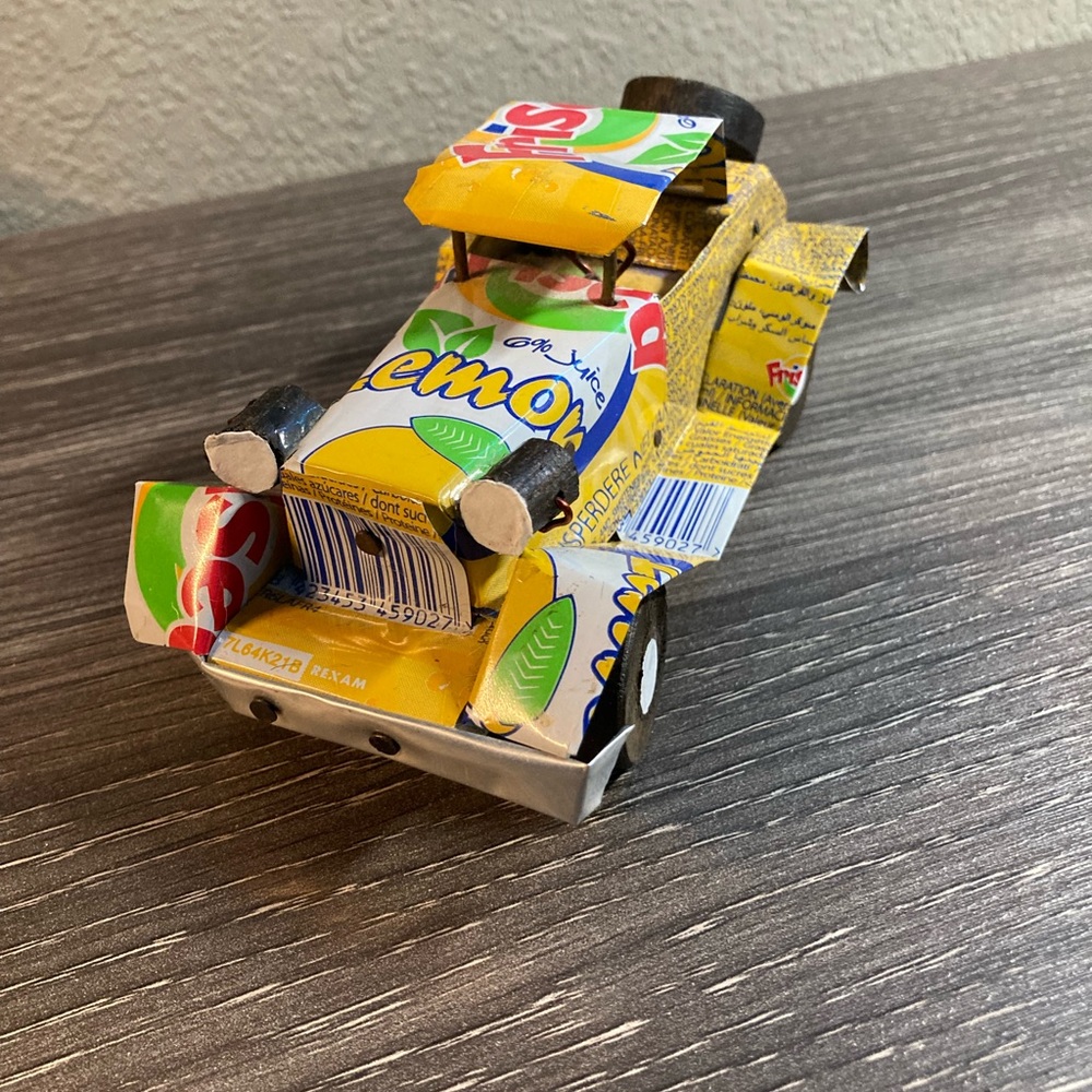 Soda can car